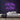 Let's Stay In Bed Neon Sign — Purple neon (room)