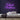 Colored Christmas Neon Sign — Purple neon (room)
