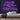 A Little Party Never Killed Nobody Neon Sign — Purple neon (room)
