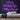 Merry Christmas You Filthy Animal Neon Sign — Purple neon (room)