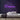 Dreamer Neon Sign — Purple neon (room)