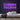 Cheers To Love Neon Sign — Purple neon (room)
