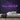 Rock And Roll Neon Sign — Purple neon (room)