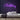 Birthday Neon Sign — Purple neon (room)