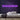 Snack Bar Neon Sign — Purple neon (room)