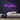 Reception Neon Sign — Purple neon (room)