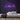 Letter R Neon Sign — Purple neon (room)