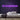 Oyster Bar Neon Sign — Purple neon (room)