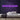 Open Closed Neon Sign — Purple neon (room)