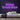Bang Bang Bar Neon Sign — Purple neon (room)