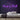 Rock 'n' Roll Neon Sign — Purple neon (room)