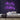 Its My Birthday Neon Sign — Purple neon (room)