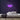 Biting Lip Neon Sign — Purple neon (room)