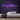 Congratulations Neon Sign — Purple neon (room)