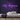 Hey Gorgeous Neon Sign — Purple neon (room)