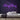 Bang Bang Neon Sign — Purple neon (room)