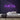 Roll Tide Neon Sign — Purple neon (room)