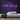Hello Lovely Neon Sign — Purple neon (room)