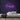 Parrot Neon Sign — Purple neon (room)