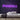 Pinball Neon Sign — Purple neon (room)