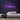 Restroom Neon Sign — Purple neon (room)