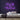 Day Of The Dead Neon Sign — Purple neon (room)