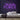 This Is The Place Neon Sign — Purple neon (room)