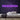 Now Open Neon Sign — Purple neon (room)