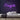 Congrats Neon Sign — Purple neon (room)