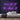 Love It If We Made It Neon Sign — Purple neon (room)
