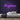 Gorgeous Neon Sign — Purple neon (room)