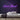 Love Street Neon Sign — Purple neon (room)