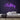 Bulldog Neon Sign — Purple neon (room)