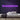 Shawarma Neon Sign — Purple neon (room)