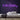 30th Birthday Neon Sign — Purple neon (room)