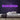 Bar Open Neon Sign — Purple neon (room)