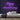 Happy Anniversary Neon Sign — Purple neon (room)