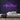 After Hours Neon Sign — Purple neon (room)