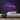 Nursery Neon Sign — Purple neon (room)
