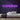 Cafe Bar Neon Sign — Purple neon (room)