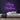 Merry Christmas Neon Sign — Purple neon (room)