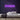 Diner Neon Sign — Purple neon (room)