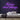 Forever And Always Neon Sign — Purple neon (room)
