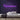 Vaporwave Neon Sign — Purple neon (room)