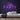 Let's Party Neon Sign — Purple neon (room)