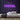Hotel Neon Sign — Purple neon (room)