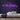 40th Birthday Neon Sign — Purple neon (room)