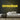Open Bar Neon Sign — Yellow neon (room)