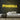 Pinball Neon Sign — Yellow neon (room)