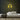 DJ Neon Sign — Yellow neon (room)